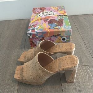 Jeffery Campbell Caviar Heeled Sandals Size 9